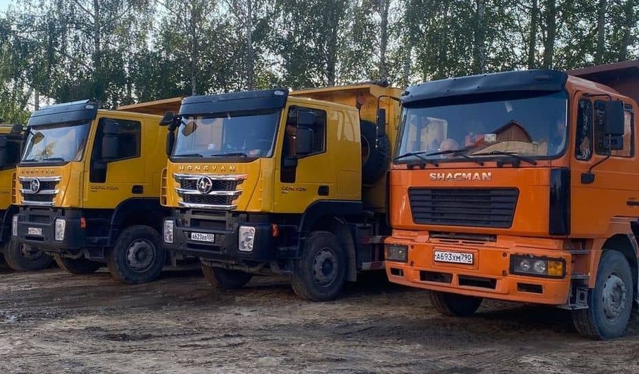 Доставка сыпучих материалов